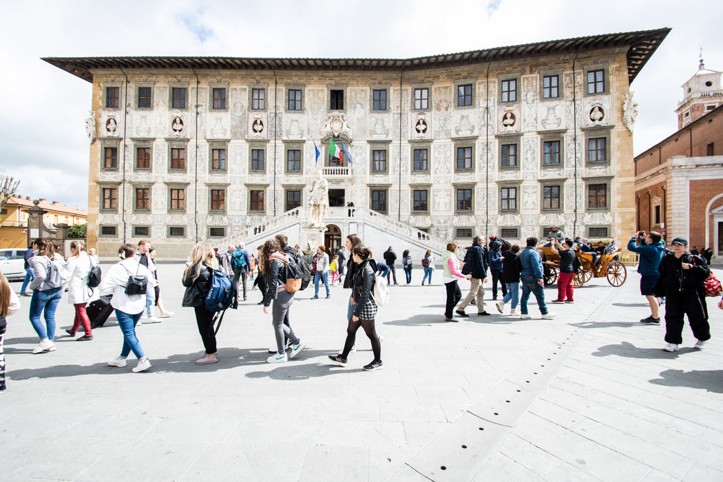 Piazza Cavalieri, view on Scuola Normale di Pisa