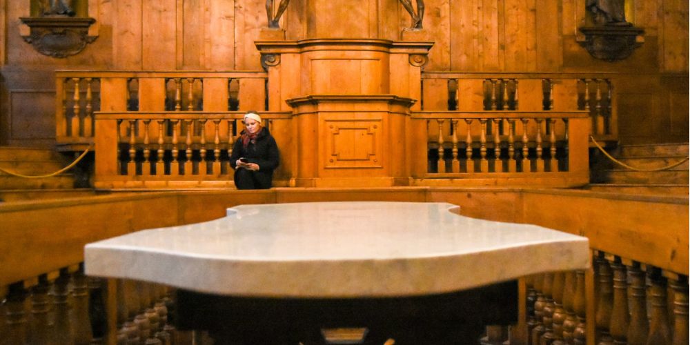 Visita en grupo al Archiginnasio de Bolonia