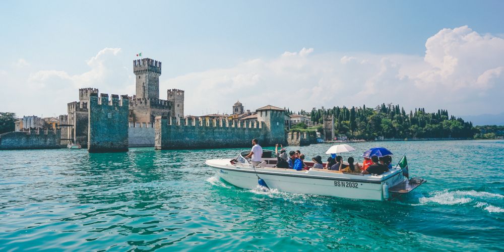Visita guidata di Sirmione con escursione in barca